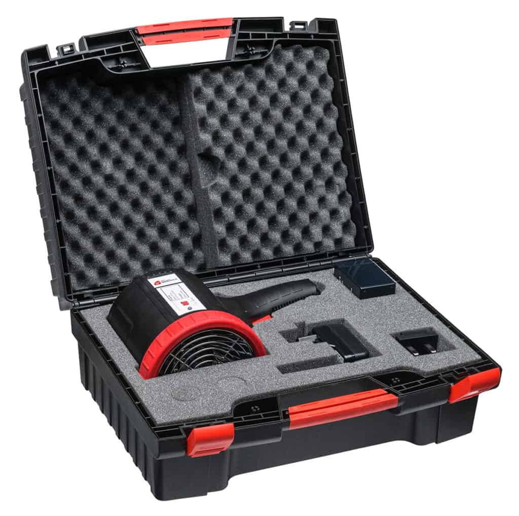 SENSE-WARE Test Lamp suitcase